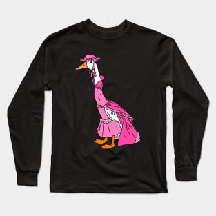 Elegant Duck Long Sleeve T-Shirt